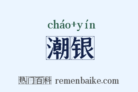 潮银是什么意思的图片